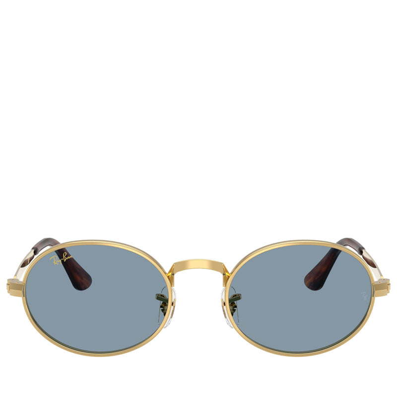 A$AP Rocky x Ray-Ban Bold Metals - Polished Arista Gold/Blue
