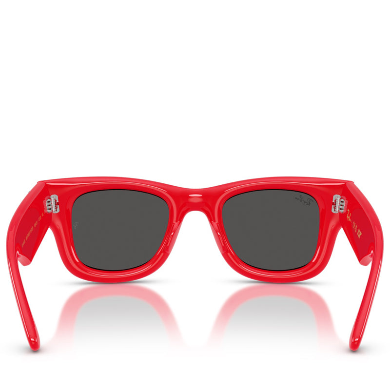 A$AP Rocky x Ray-Ban Wayfarer Puffer Crystal Edition - Polished Red/Strass