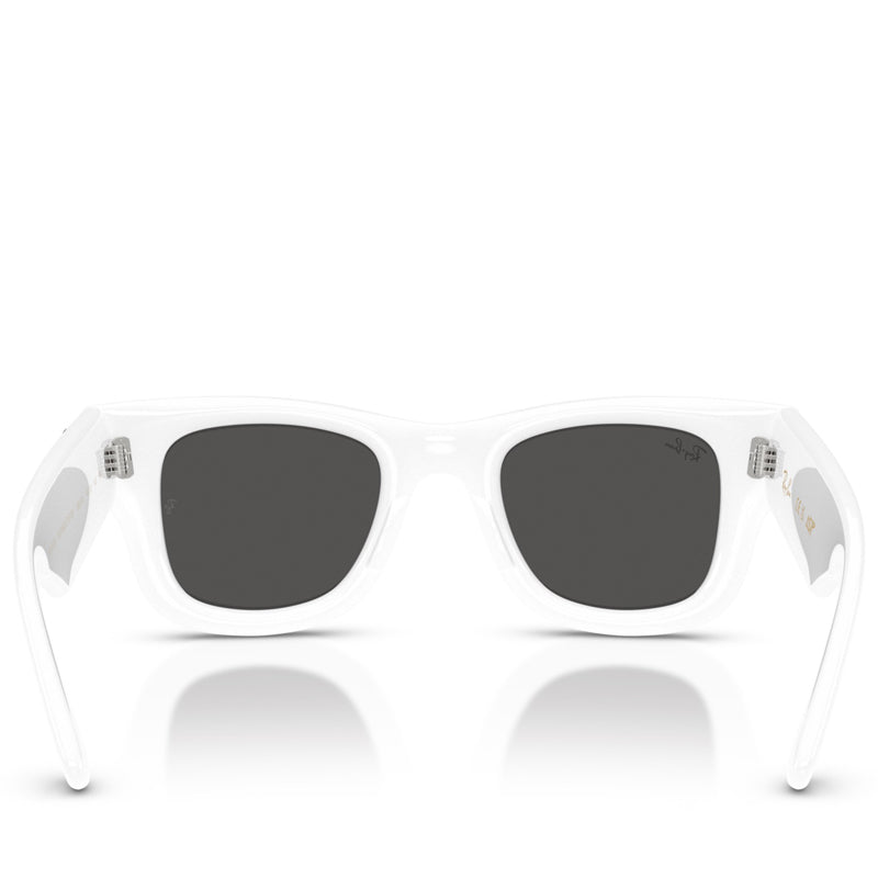 A$AP Rocky x Ray-Ban Wayfarer Puffer Crystal Edition - Polished White/Strass