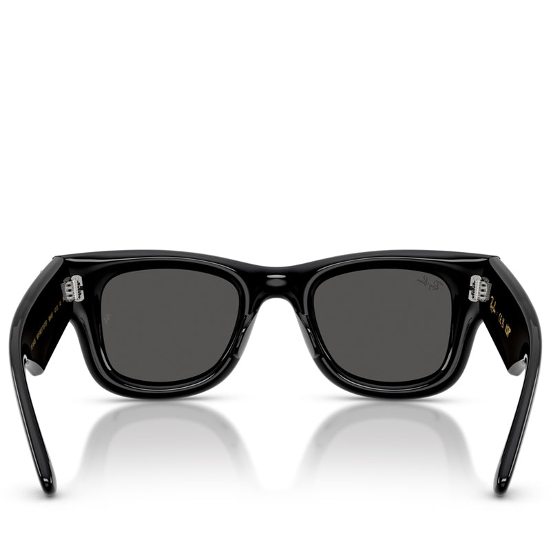 A$AP Rocky x Ray-Ban Wayfarer Puffer Crystal Edition - Polished Black/Strass