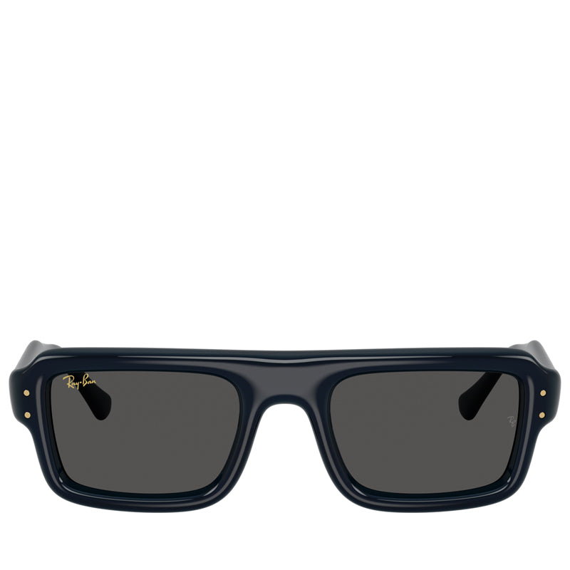 A$AP Rocky x Ray-Ban Flacko Puffer - Polished Transparent Dark Blue/Ultra Black