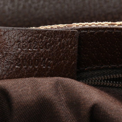 Monogram Waist Pouch Bag Dark Brown