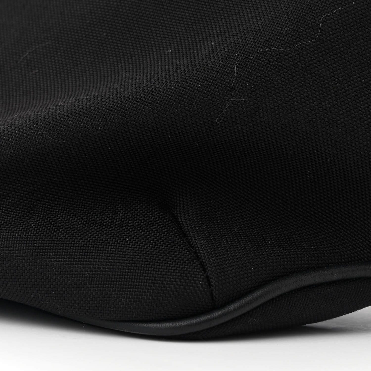 Canvas Monogram Belt Bag Black