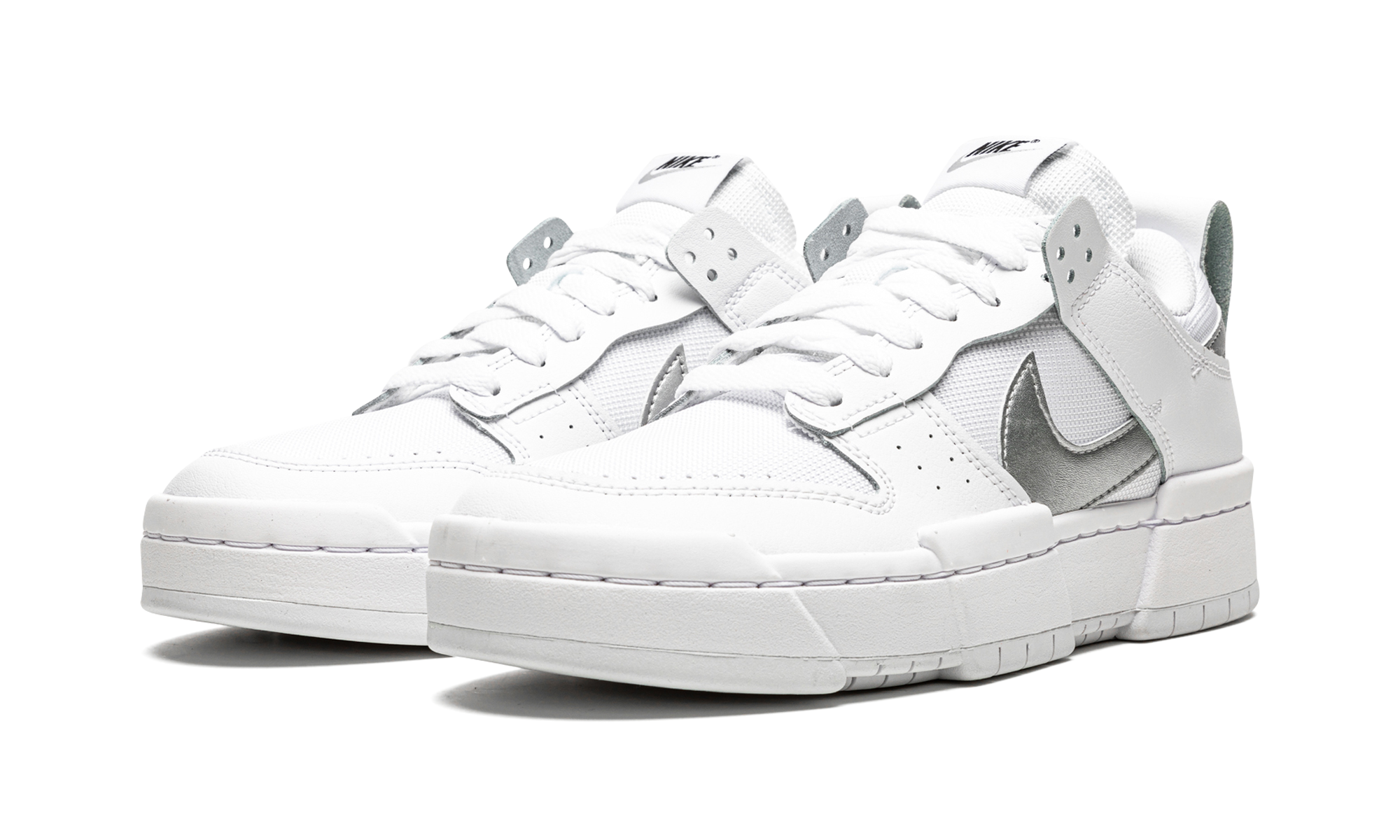 DUNK LO DISRUPT MNS WMNS "White Silver" DJ6226 100