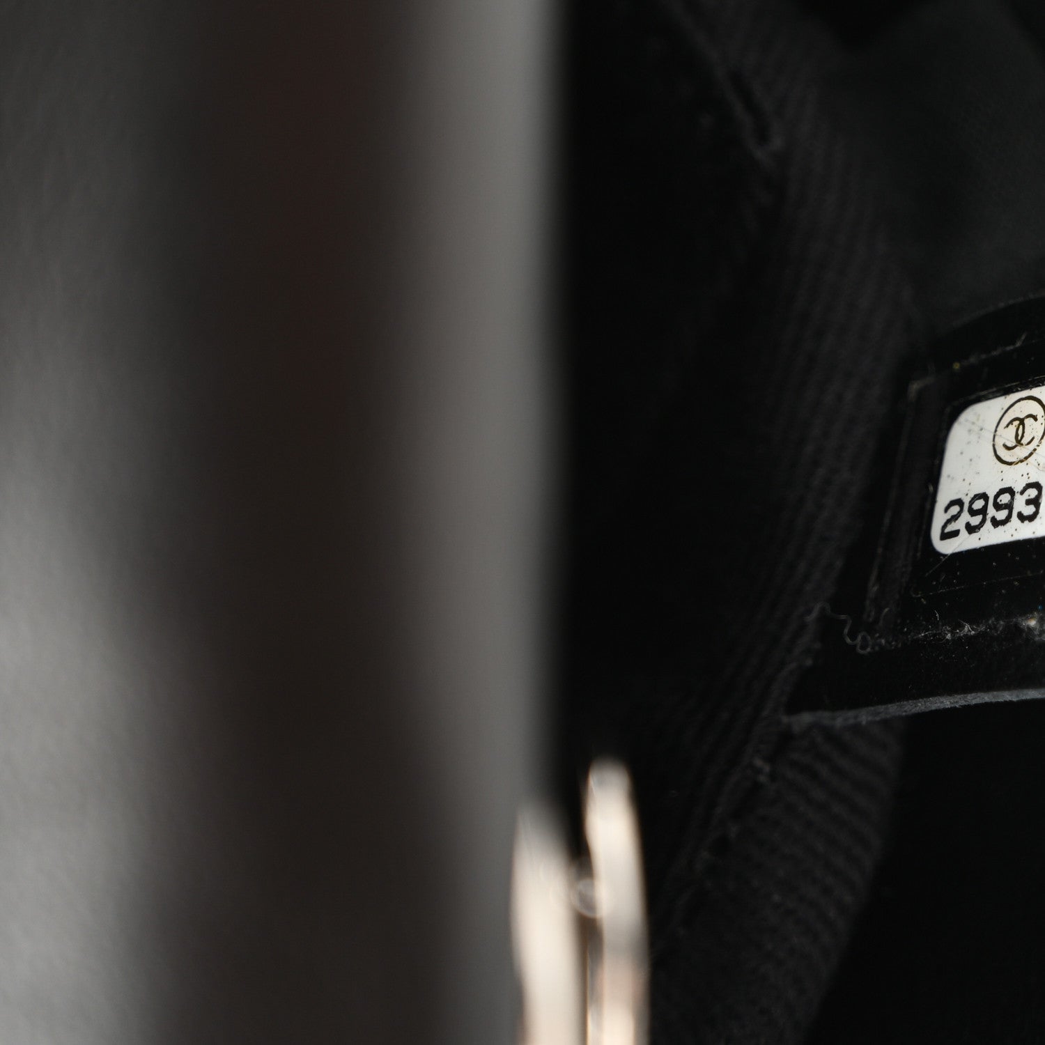 Calfskin Quilted CC Uniform Flap Belt Bag Black