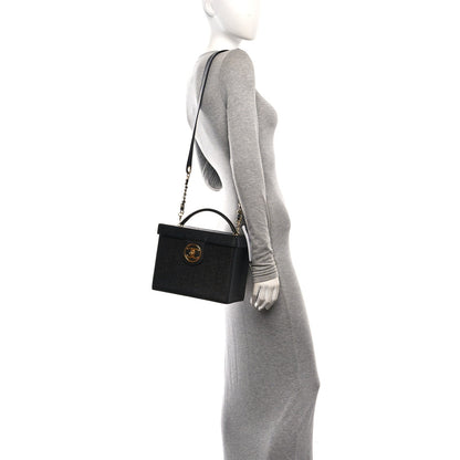 Caviar Vanity Train Case Black