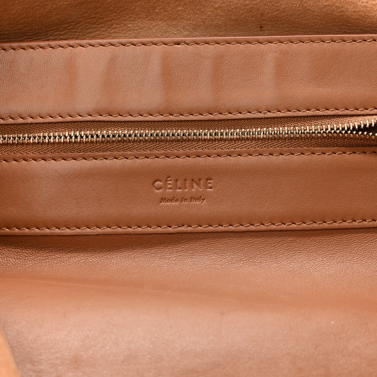 Lambskin Horizontal Bicolor Cabas Camel Black