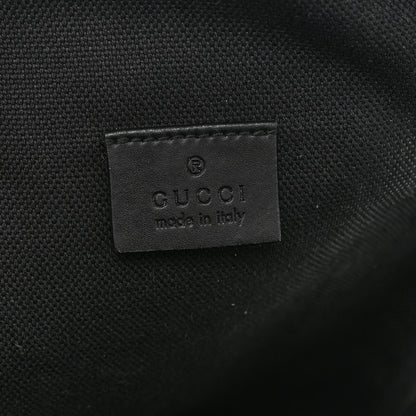 GG Supreme Monogram Web Belt Bag Black Grey
