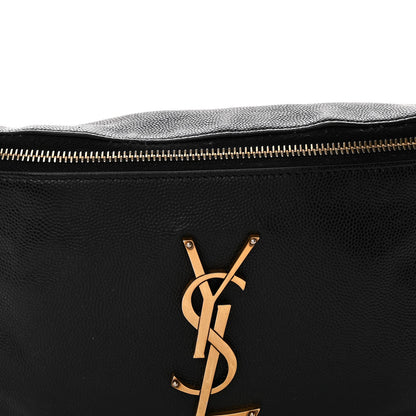 Grain De Poudre Monogram Belt Bag Black