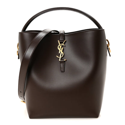 Shiny Calfskin Le 37 Small Bucket Bag