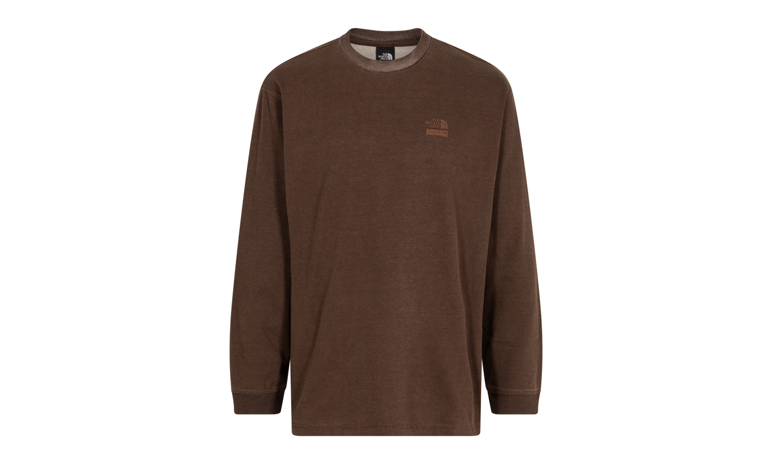 Supreme TNF Pigment Printed L/S Tee "Supreme x The North Face - Brown" SU22161