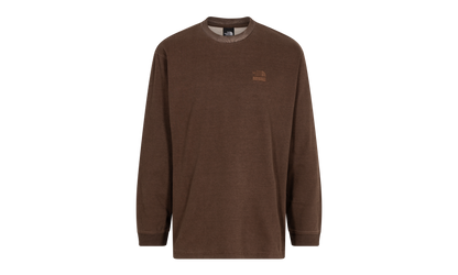 Supreme TNF Pigment Printed L/S Tee "Supreme x The North Face - Brown" SU22161