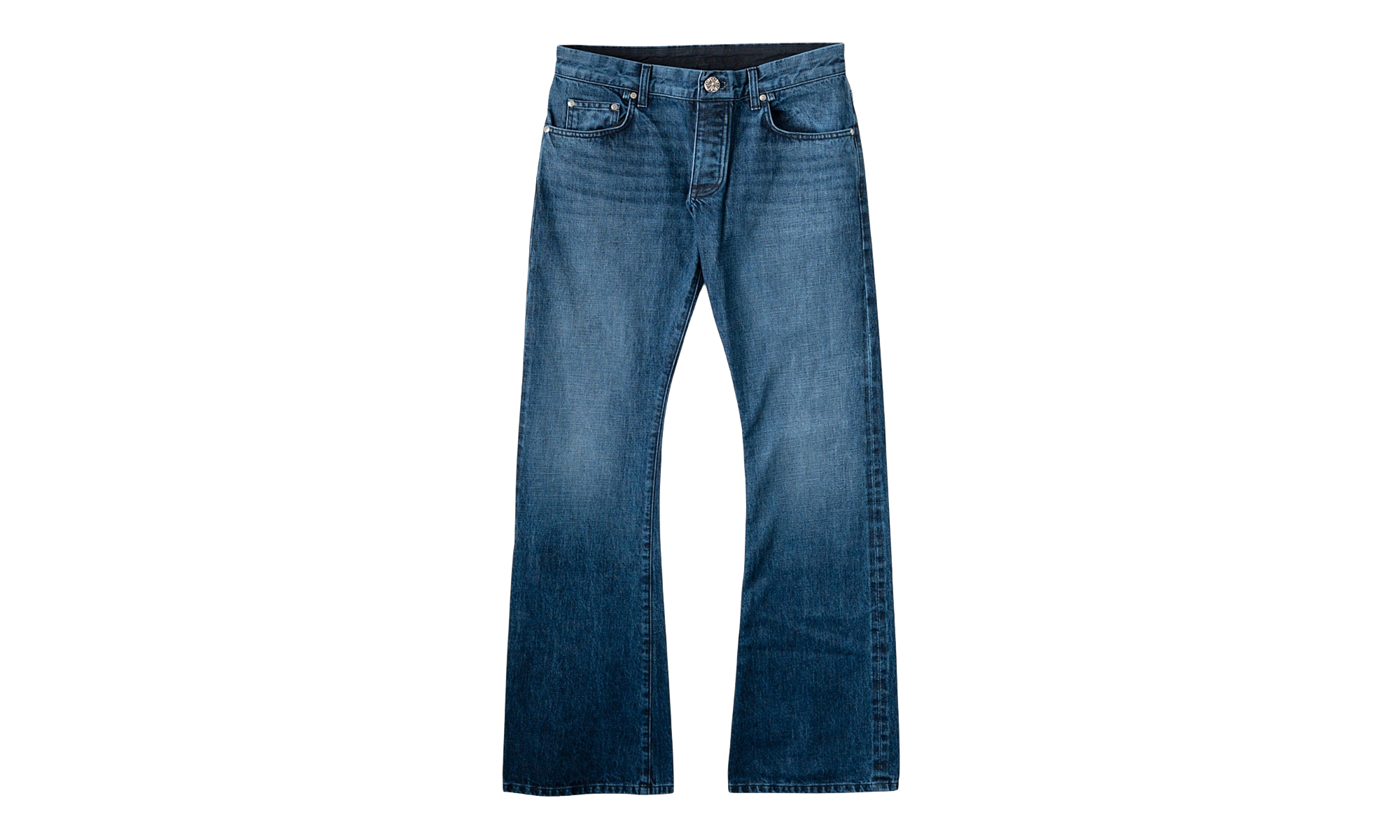 FU Low Rise Flare Jeans "Indigo" CHRM1208