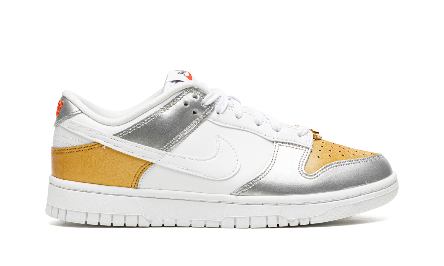 DUNK LOW WMNS "Gold White Silver" DH4403 700