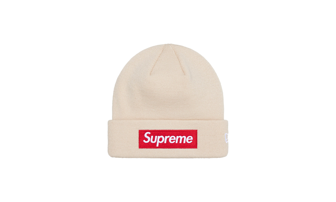 New Era® Box Logo Beanie "FW24 Stone" SU940