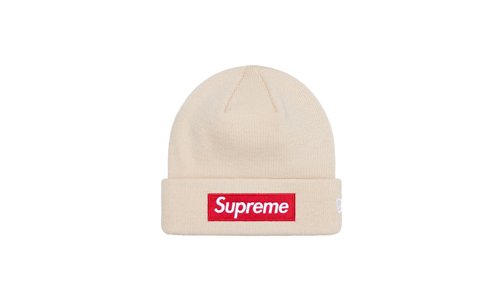 New Era® Box Logo Beanie "FW24 Stone" SU940