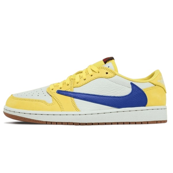 Travis Scott x Jordan 1 Low OG Canary Main image