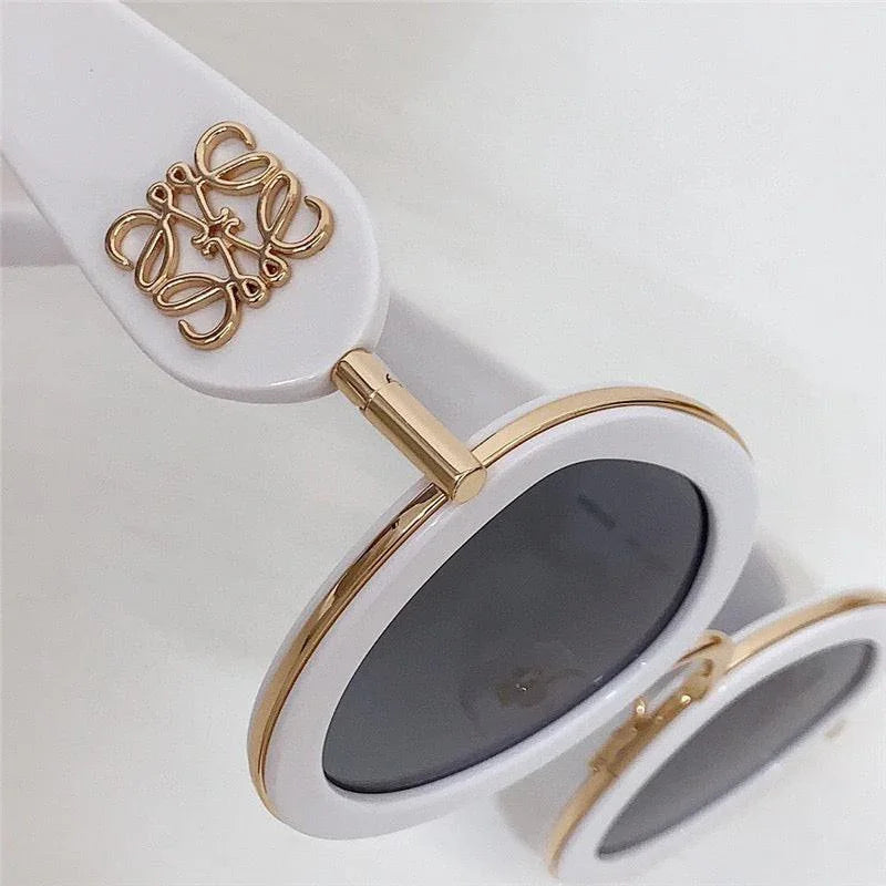 New Season 2024 LOEWE Oval frame sunglasses in acetate and metal✨