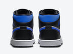 Jordan 1 Retro Mid White Black Royal
