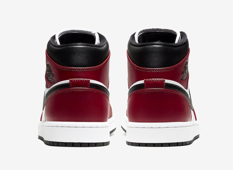 Jordan 1 Retro Mid Chicago – Black Toe