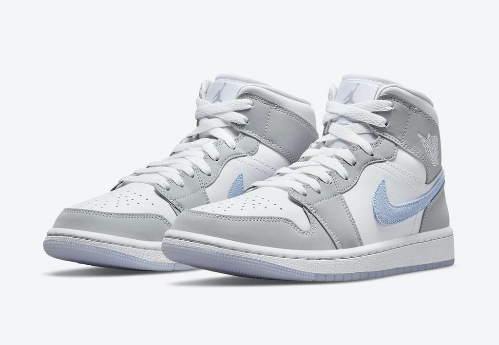Jordan 1 Retro Mid Wolf Grey Aluminum