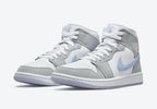 Jordan 1 Retro Mid Wolf Grey Aluminum