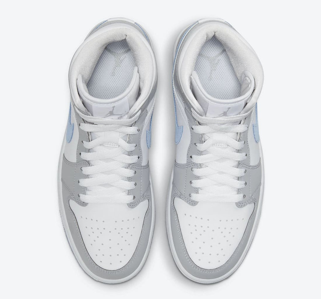 Jordan 1 Retro Mid Wolf Grey Aluminum