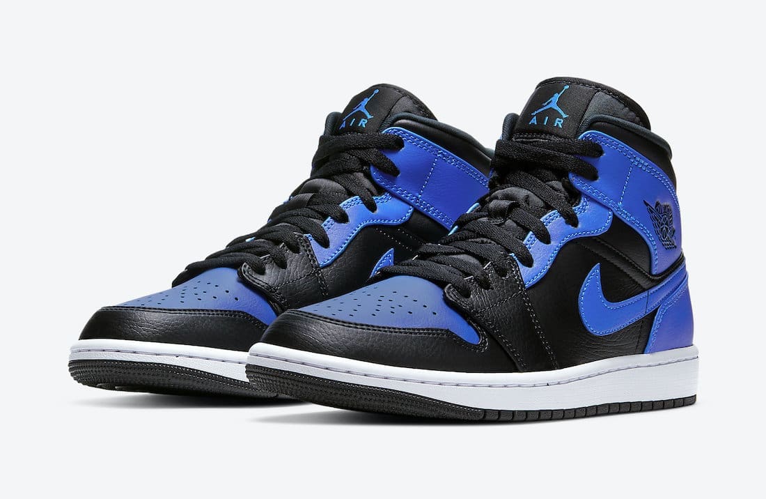 Jordan 1 Retro Mid Hyper Royal Secondary image