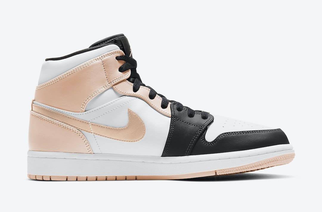 Jordan 1 Mid Arctic Orange Black Toe Secondary image