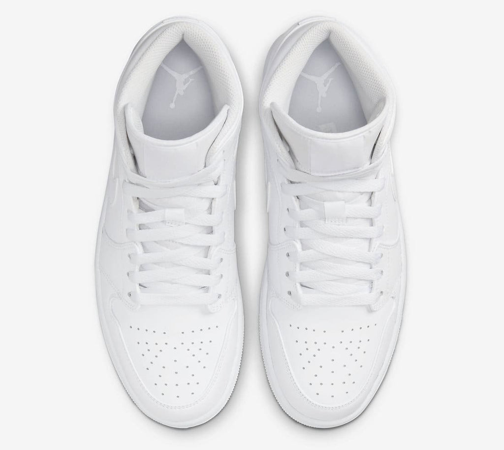 Jordan 1 Retro Mid Triple White