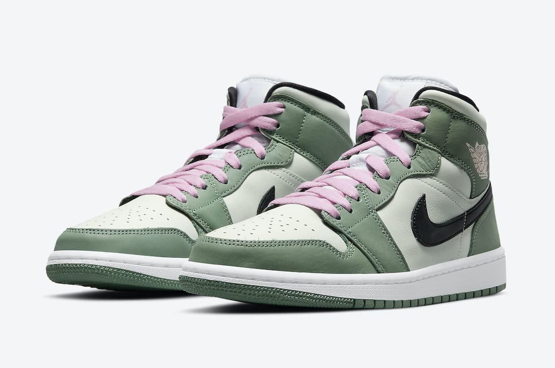 Jordan 1 Retro Mid Dutch Green