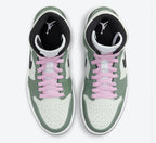 Jordan 1 Retro Mid Dutch Green
