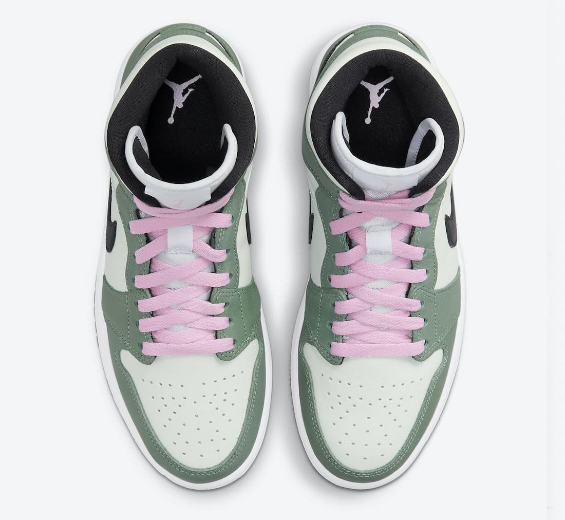 Jordan 1 Retro Mid Dutch Green