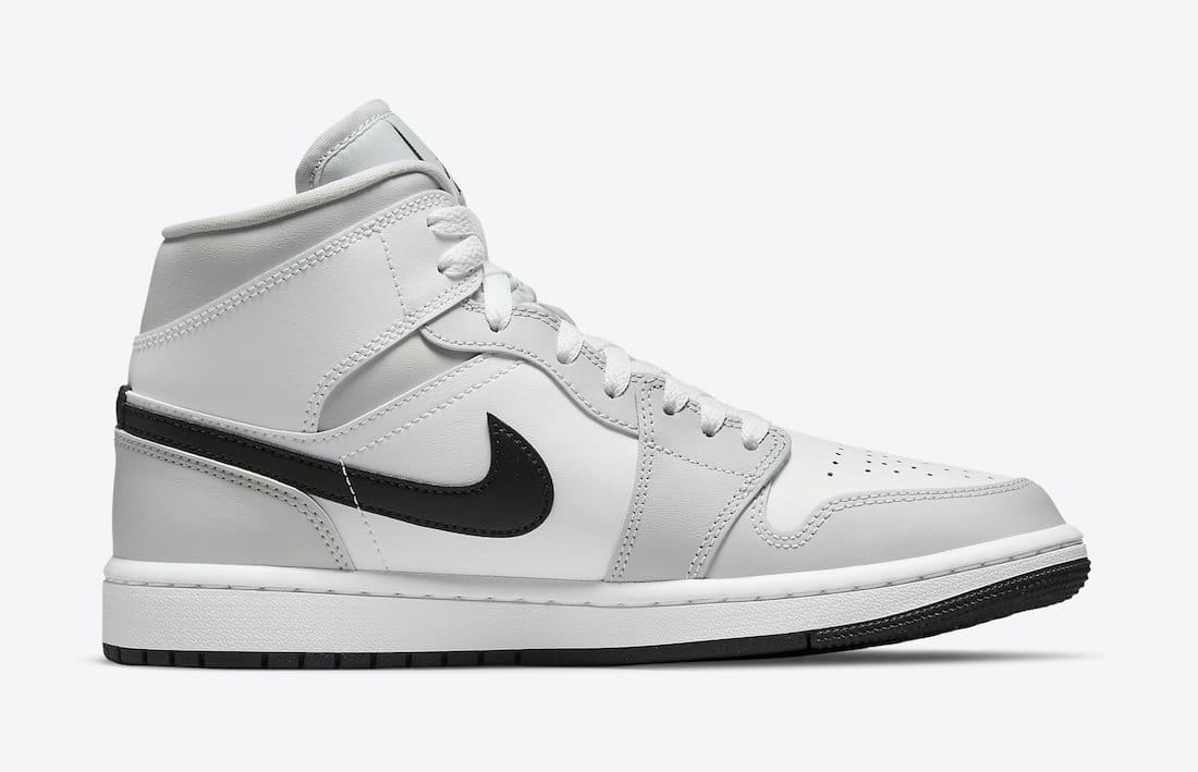Jordan 1 Retro Mid Light Smoke Grey