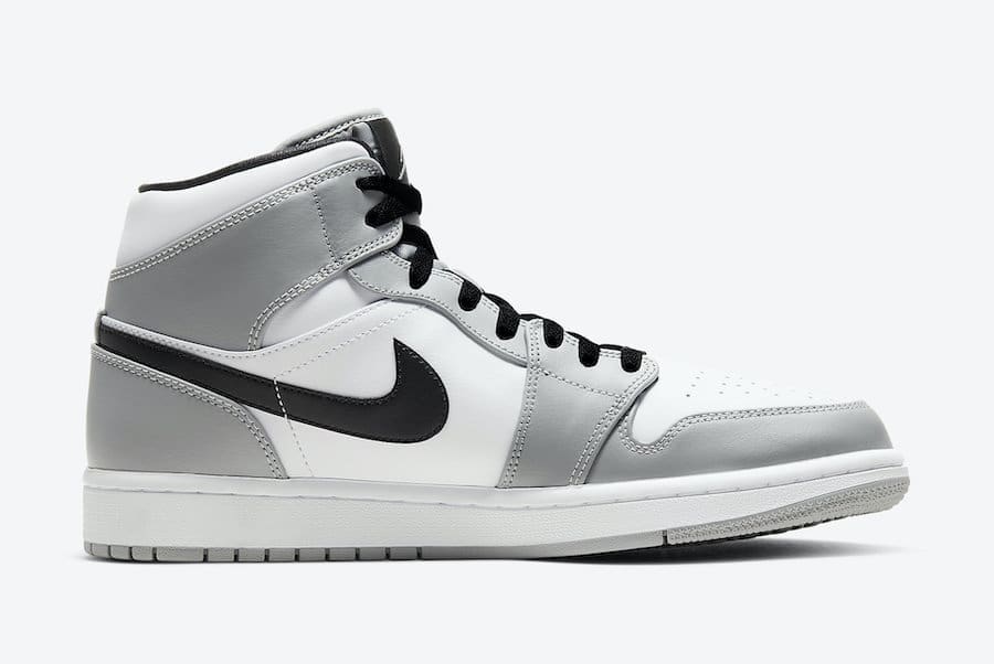 Jordan 1 Retro Mid Light Smoke Grey