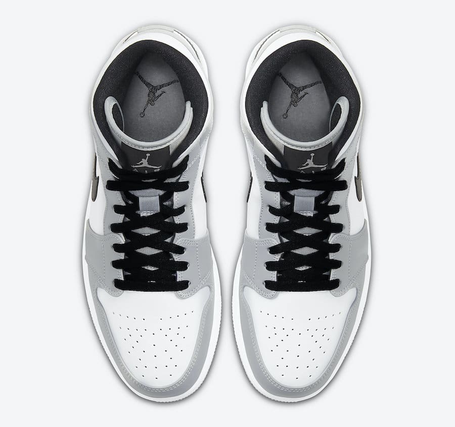 Jordan 1 Retro Mid Light Smoke Grey