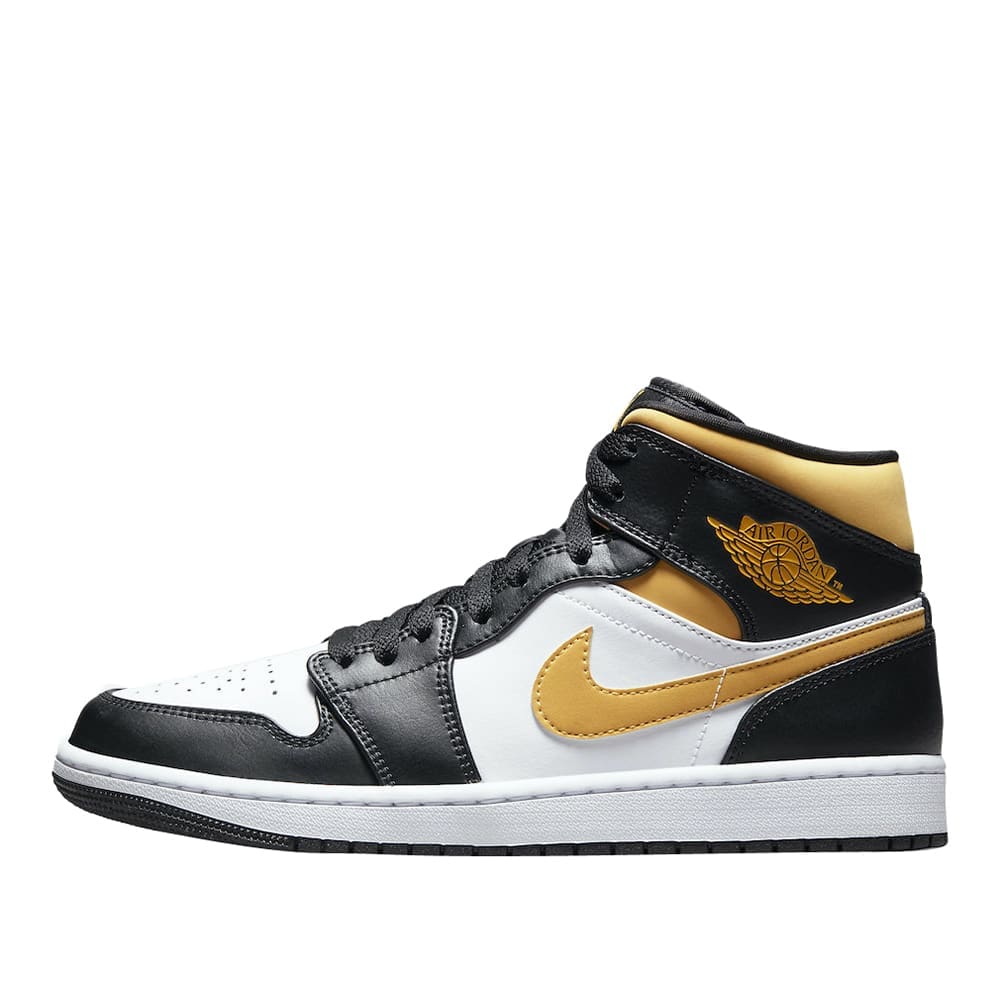 Jordan 1 Retro Mid White Pollen Black Main image