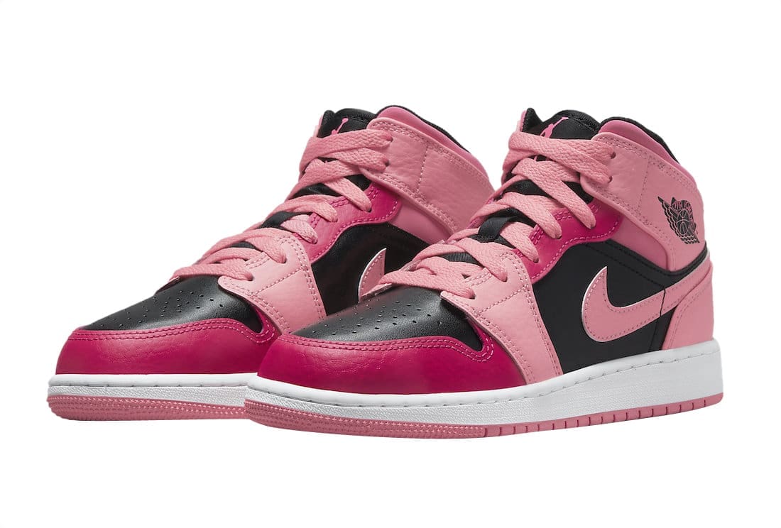 Jordan 1 Retro Mid Coral Chalk
