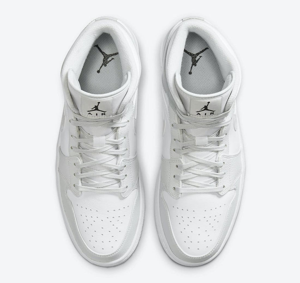 Jordan 1 Retro Mid White Grey Camo