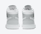 Jordan 1 Retro Mid White Grey Camo