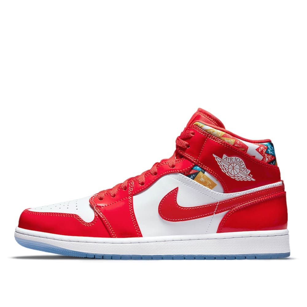 Jordan 1 Retro Mid SE Barcelona Sweater Red Patent Main image