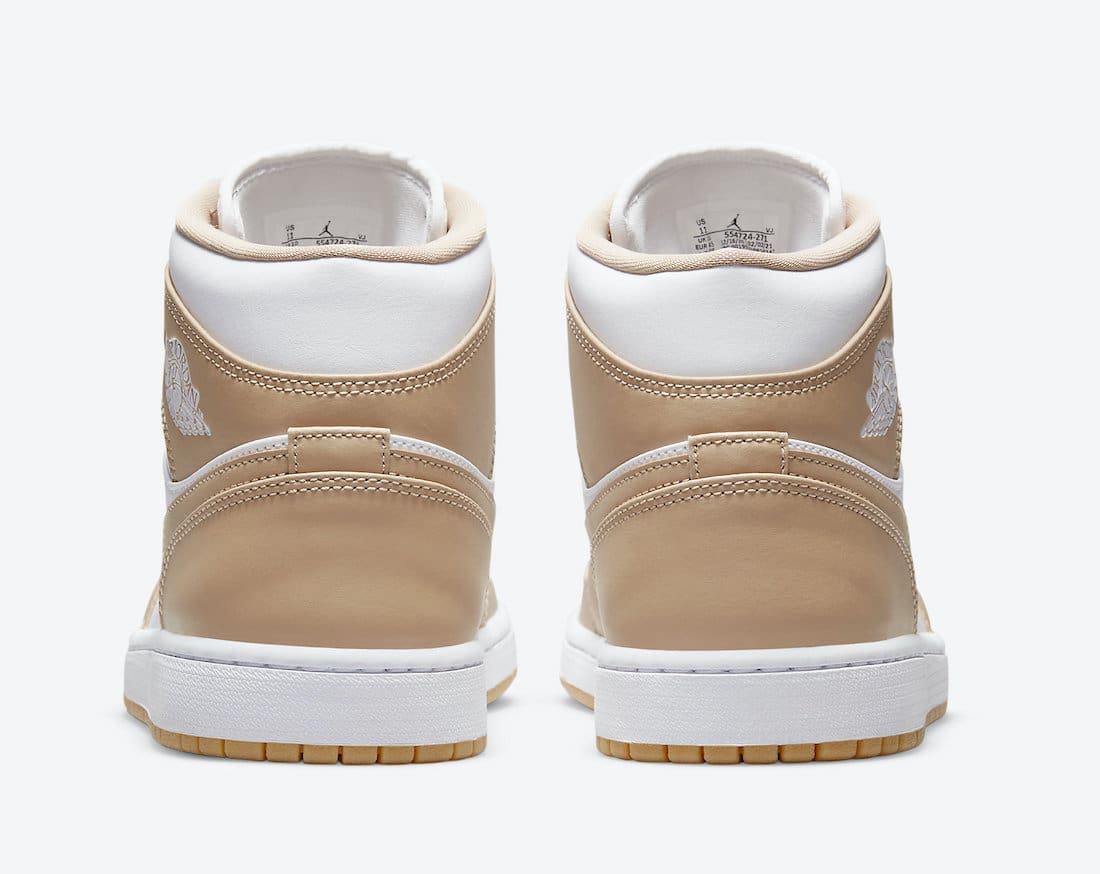 Jordan 1 Retro Mid Tan Gum