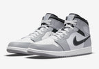 Jordan 1 Retro Mid Light Smoke Grey Anthracite
