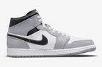 Jordan 1 Retro Mid Light Smoke Grey Anthracite