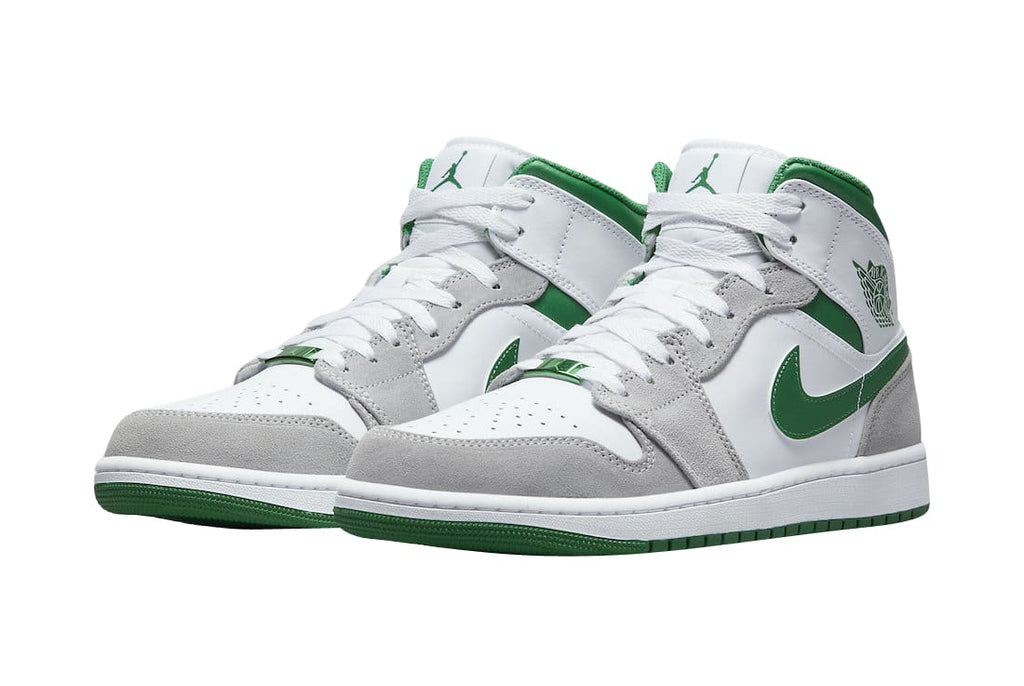Jordan 1 Retro Mid Grey Green