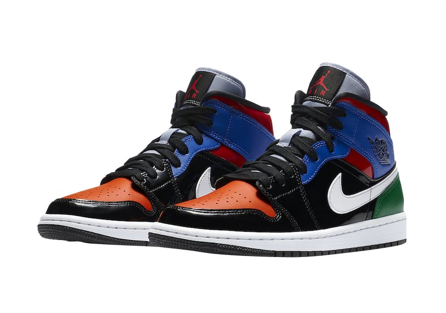 Jordan 1 Retro Mid Multi Patent