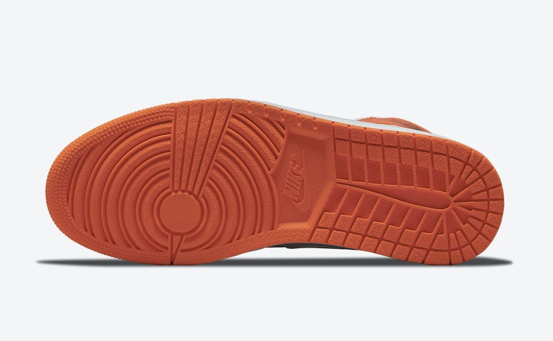 Jordan 1 Retro Mid Metallic Orange