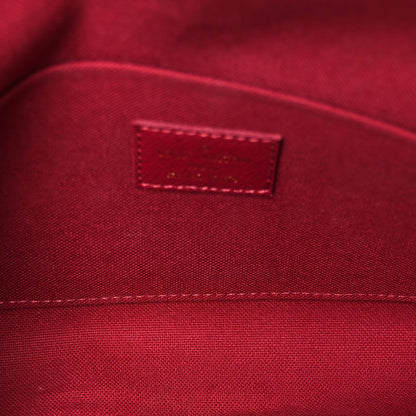 Monogram Pochette Felicie Chain Wallet Fuchsia