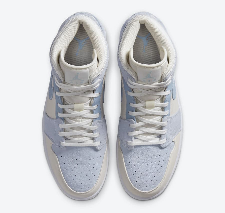 Jordan 1 Retro Mid Mixed Textures Blue