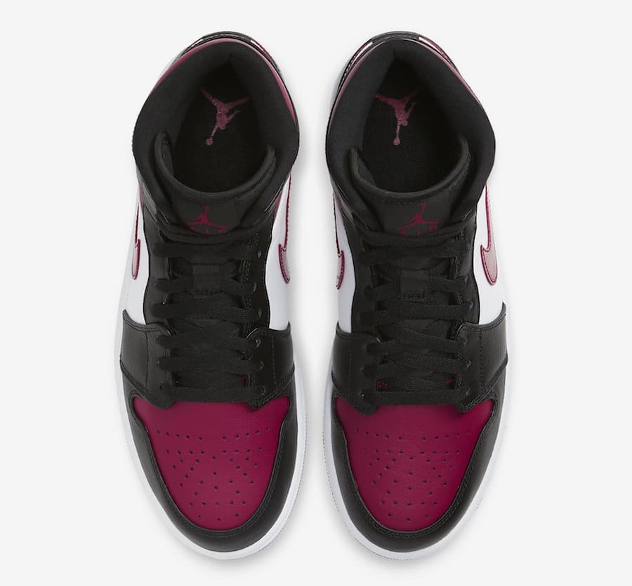 Jordan 1 Retro Mid Bred Toe